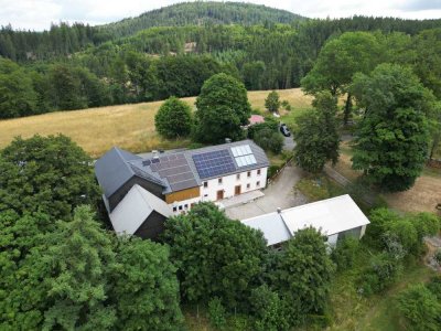 Wohntraum mit viel Wald und Wiese