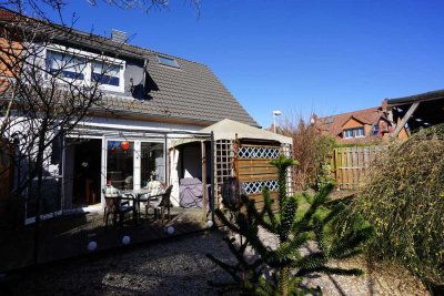 Gemütliche Doppelhaushälfte + Gartengrundstück auf Erbpacht in Kralenriede