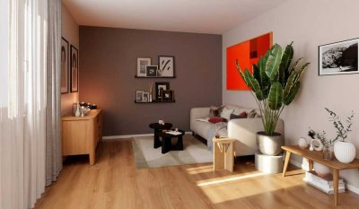 Helle Wohnung mit zwei Dachterrassen und bodentiefen Fenstern