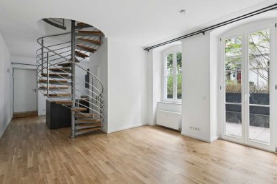 Seltene Gelegenheit: 3-Zimmer-Maisonette nahe Boxhagener Platz