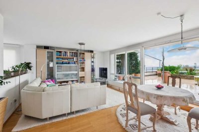 Kauf auf Nießbrauch! Exklusive Maisonette Wohnung mit Dachterrasse und Weitblick
