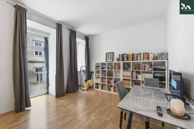 Zentrale 3-Zimmer-Wohnung mit 10 m² Terrasse in 1060 Wien | WG-Geeignet | U-Bahn fußläufig