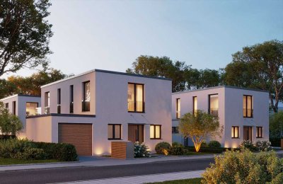Exklusive Stadtvilla in Waldtrudering – Neubau in ruhiger Waldrandlage