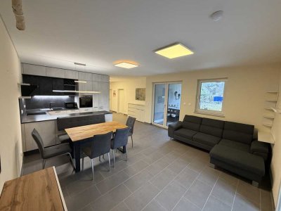 4-Zimmer Terrassenwohnung inkl. Garage, Stellplatz, Garten in Teublitz (möbliert)