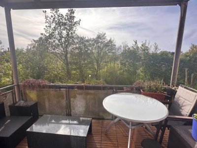 4-Zimmer-Wohnung mit Weitblick ins Grüne und Abendsonne
