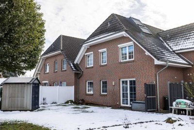 *** DEICHHORST - TOP barrierearme ERDGESCHOSSWOHNUNG mit viel GARTEN - STELLPLATZ und GARAGE ***