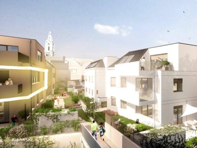 WOHNEN IN VERBUNDENHEIT | helle Wohnung mit großen Glasflächen | Erstbezug | 2 TG-Plätze inkludiert