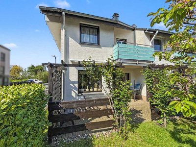 Äußerst gepflegtes Reihenendhaus mit Terrasse, Balkonen und zwei Garagen in Wuppertal