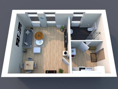 Freundliche Single-Wohnung am Stadtrand von KNITTELFELD!