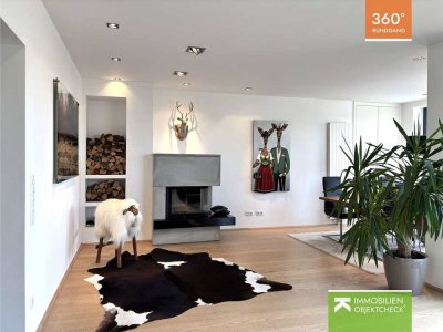 Design trifft Komfort – luxuriöse Maisonette mit großer Dachterrasse