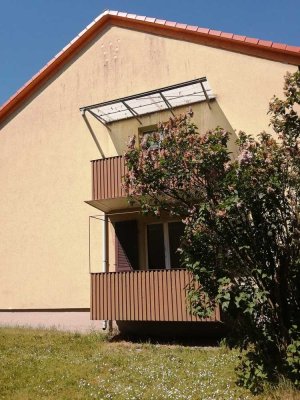 Attraktive 3-Zimmer-Wohnung in Schweinfurt. Der Balkon befindet sich an der Wohnküche. Süden/Westen