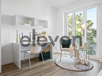 Möbliertes 1-Zimmer-Apartment mit Balkon