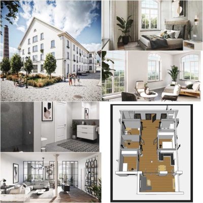 Exklusive 5 Zimmer Loft-Wohnung mit Loggia * Alte Spinnerei in Wagen