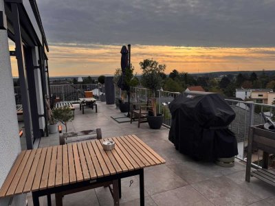 Großzügige Penthousewohnung mit 360°-Blick