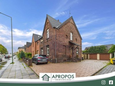 Freiraum pur: Doppelhaushälfte mit XXL-Grundstück und Ausbaupotenzial