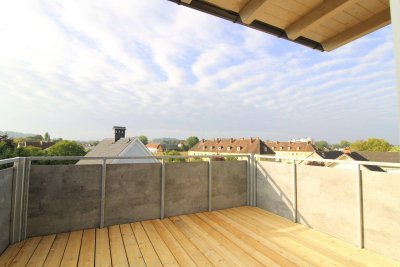 DG-Wohnung mit Fernblick in Wels/Lichtenegg