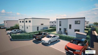 Neubau-Einfamilienhaus in Großebersdorf: rd. 125 m² Wohnnutzfläche, großer Garten - provisionsfrei vom Bauträger