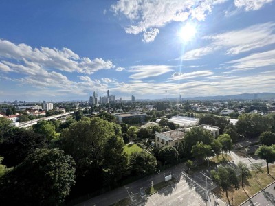 U-Bahn U1 Kagran - Sauna - Loggia - Fitnessraum - Deckenkühlung - Pool am Dach