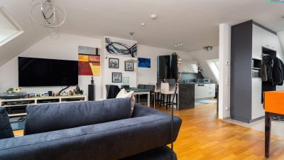 Exklusive Dachgeschosswohnung mit hochwertiger Ausstattung, Terrasse, Klimaanlage und zwei Tiefgaragenplätzen – 1220 Wien