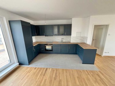 Besichtigung: 16.04 um 18 Uhr - Luxus penthouse mit 60qm Dachterassen und Küche