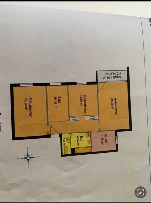 Helle 4-Zimmer-Wohnung mit Balkon in München-Aubing