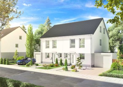 Hanau: Neubau Doppelhaushälfte in gefragter Wohnlage | KFW 55
