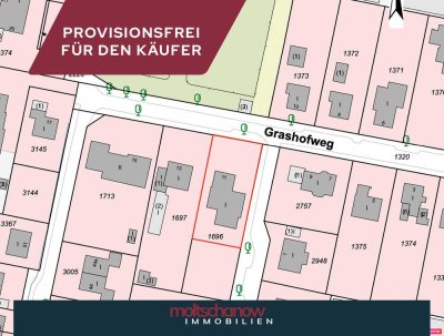 PROVISIONSFREI - Baugrundstück mit Altbestand in gefragter Lage von Hamburg-Curslack