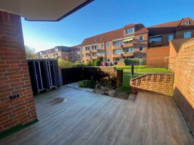 XMAS-SPEZIAL: 1 MONAT MIETFREI! Schicke Erdgeschosswohnung + Terrasse Brunsbüttel - Otto Stöben GmbH