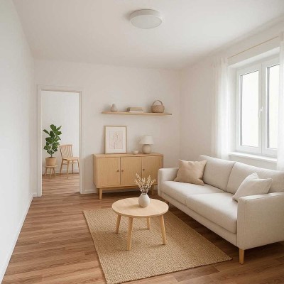 Helle 2-Zimmer-Wohnung mit Einbauküche in Ludwigshafen am Rhein