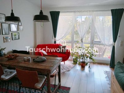 Tauschwohnung: Ruhige Maisonette-Wohnung mit Garten