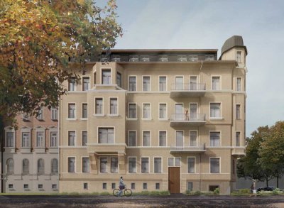 ERSTBEZUG nach Sanierung! 4-Raumwohnung mit Balkon in Neustadt-Neuschönefeld- WE16