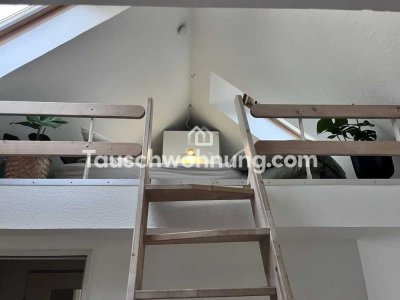 Tauschwohnung: helle 1,5 zimmerwohnung mit Kamin