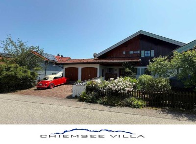 Traumhaftes, modernisiertes Haus am Chiemsee – Ruhig, zentral, mit wunderschönem Garten
