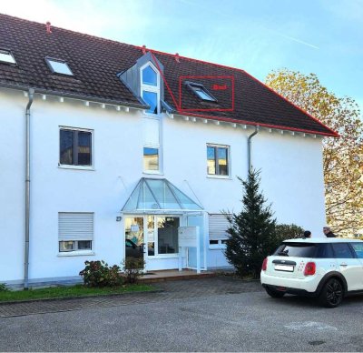 Helle großzügige Dachgeschosswohnung in Grenzach-Wyhlen zu vermieten.
