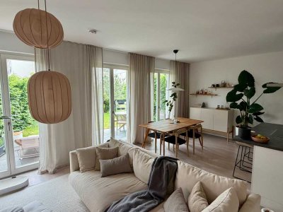 lnnenstadtnahe, lichtdurchflutete 3-Zimmer-EG-Wohnung mit EBK + Garten in Regensburg