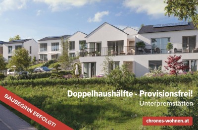 Vorverkaufs-AKTION! Baubeginn Erfolgt! Provisionsfrei und direkt vom Bauträger! Neubau-Doppelhaushälfte in Unterpremstätten!