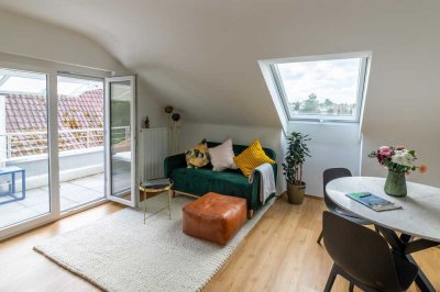 Vollständig saniert – Stilvoll möblierte 2-Zimmer-Wohnung zentral und ruhig