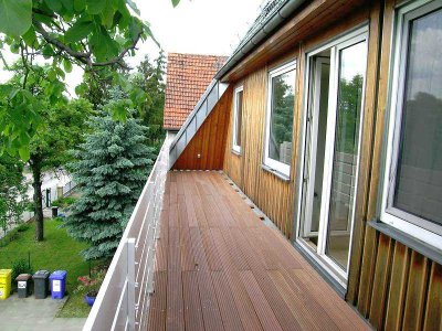 Rudower Blumenviertel: 2 Zimmer-Whg. mit Dachterrasse