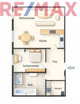 Charmante Wohnung mit historischem Flair, modernem Wohnkomfort und nah am Wasser!