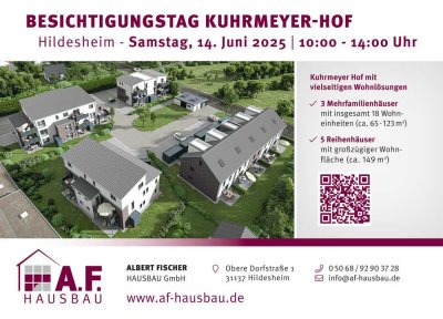 **BESICHTIGUNGSTERMIN** Kuhrmeyer-Hof: Provisionsfreie, moderne Eigentumswohnung, 4-Familienhaus