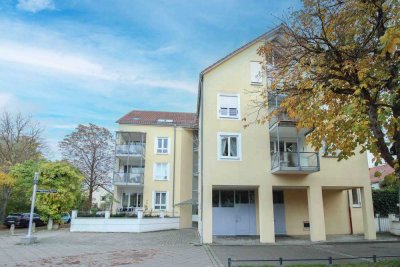 Gepflegte 2-Zimmer-Wohnung mit Terrasse, Gartenanteil und TG-Stellplatz in Kornwestheim
