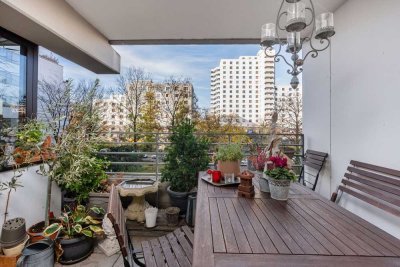 Bezugsfrei: Barrierearme 2-Zimmer-Eigentumswohnung  mit Balkon, Sauna und Schwimmbad in Rheinnähe