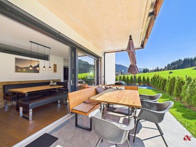 Neuwertige 4-Zimmer-Gartenwohnung in sonniger, ruhiger Lage in Wörgler Boden / Bruckhäusl