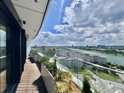Doorman, Gym, Pool, div. Lounges UND den schönsten Ausblick auf Stephansdom, Prater &amp; Neue Donau