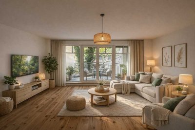 ###HEIDRICH Immobilien-Einziehen & wohlfühlen: Moderne Wohnung in Bestlage Hermsdorf - bezugsfrei###
