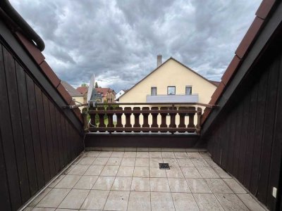 Ruhige gelegene, schöne  2-Zimmer-Wohnung mit Balkon und Einbauküche in Schwabach ab 01.08.2024