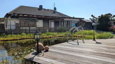 Gartenliebe trifft Wohnkomfort – Bungalow mit Highlights