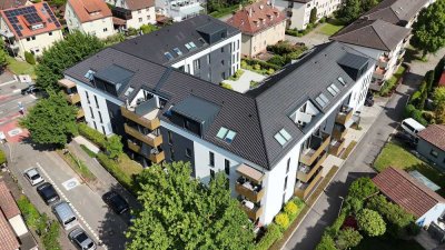 Neuwertig & modern: Stilvolle 2-Zimmer-Etagenwohnung in Böckingen mit Balkon & Tiefgarage
