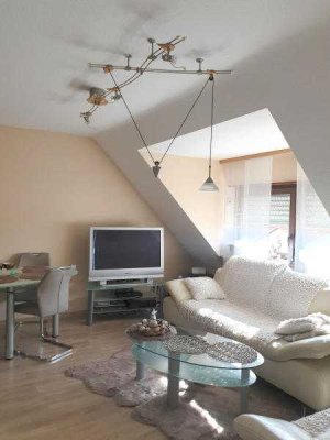 Dachgeschoßwohnung in Worms mit TG Stellplatz und Dachterrasse