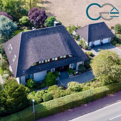 Traumvilla in Holtorf: Parkähnliches Grundstück, Doppelgarage, über 400 m² Wohnfläche!